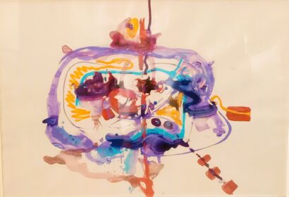 The Chamber of Dual Forces - a Paint Artowrk by Daniela Guevska